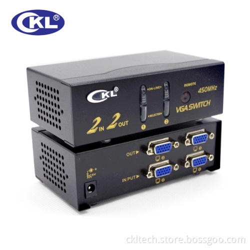 2 in 2 out VGA Switch
